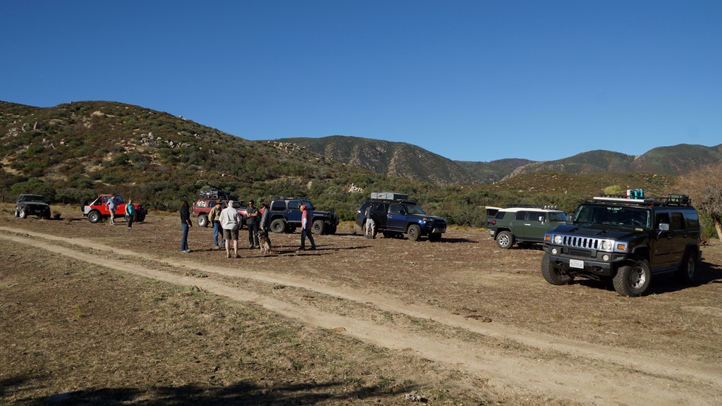 Rolling up to our first stop and getting everyone prepared for what would be a very interesting day.