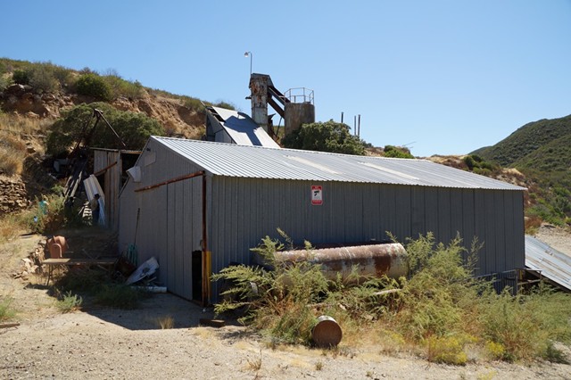 Metal buildings definitely show times have changed and a new era of mines take their place among the old.