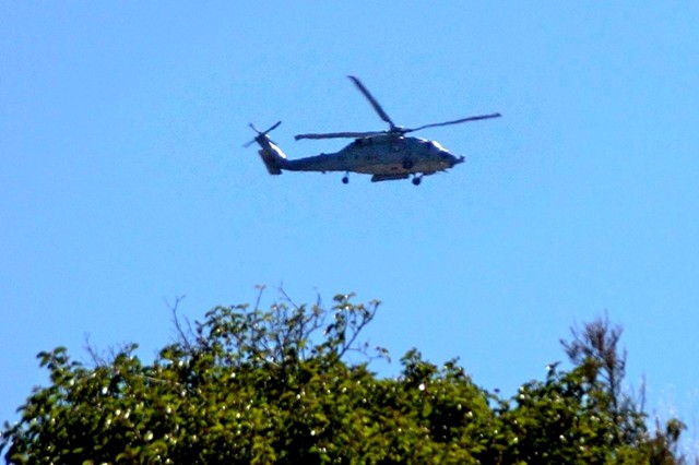 Looks like they sent out the Navy to check on us.