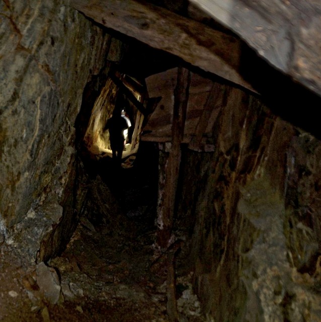 This was the deepest of the mines we walked into.