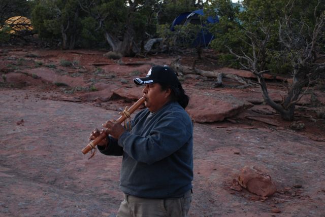 Navajo Flute Player At Our Camp.jpg