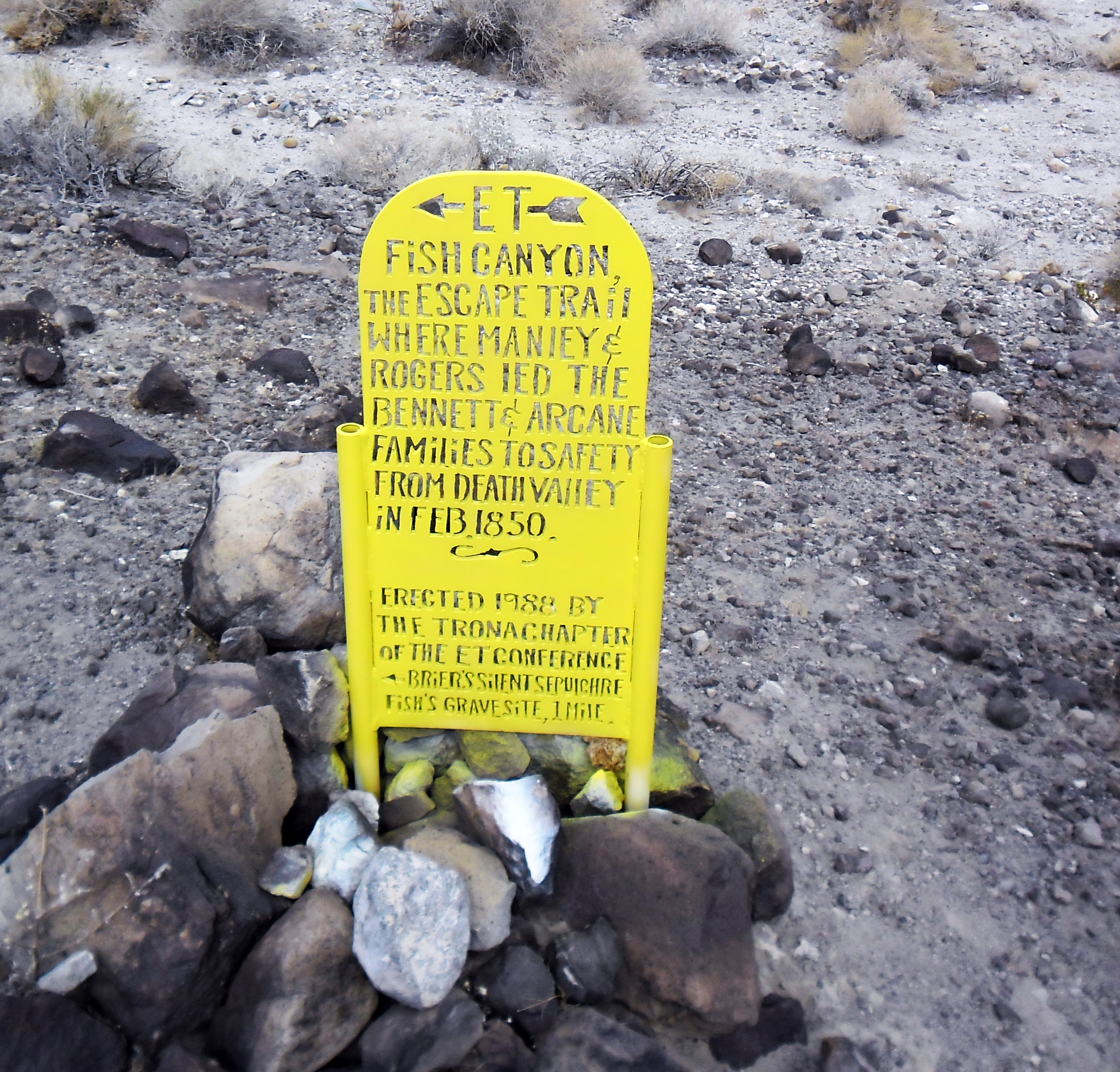 Escape Trail in Fish Canyon