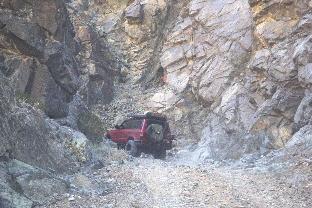 Goler Wash to Barker Ranch