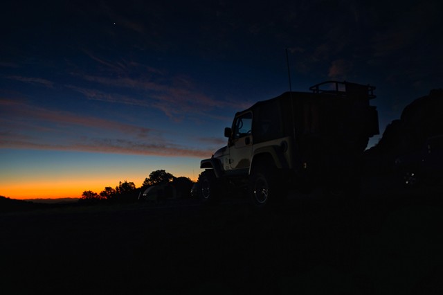 04.  Dramatic capture of &quot;Rides at Sunset.&quot;