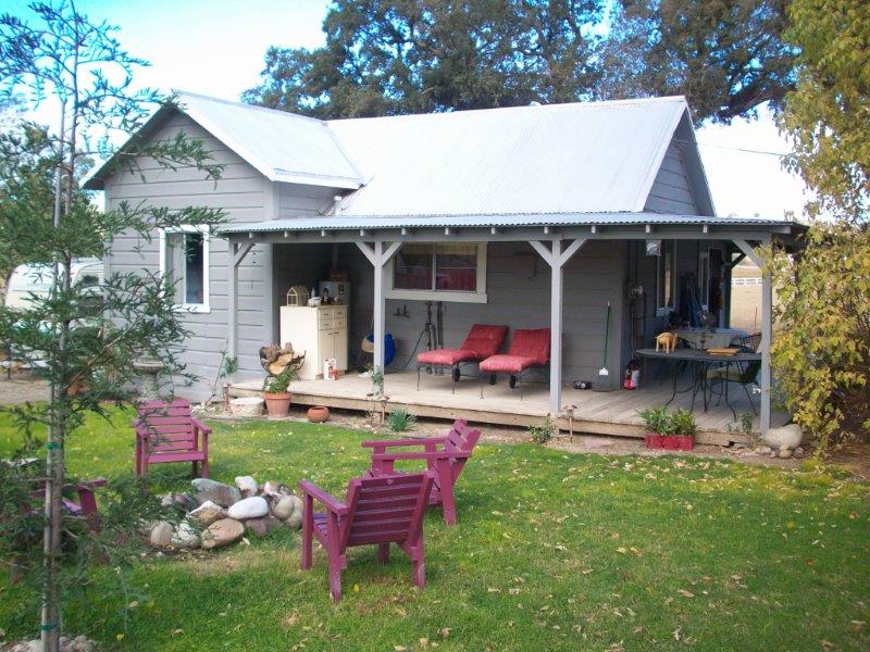 X - Ranch accommodation range from small houses to trailers to tents.