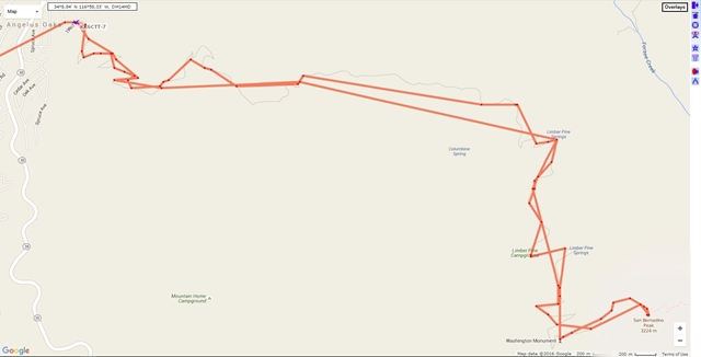 02.  A very vague capture with the names of areas on the graphic.