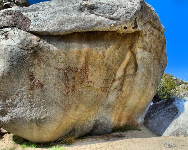 Kumeyaay Indian painters left their mark.