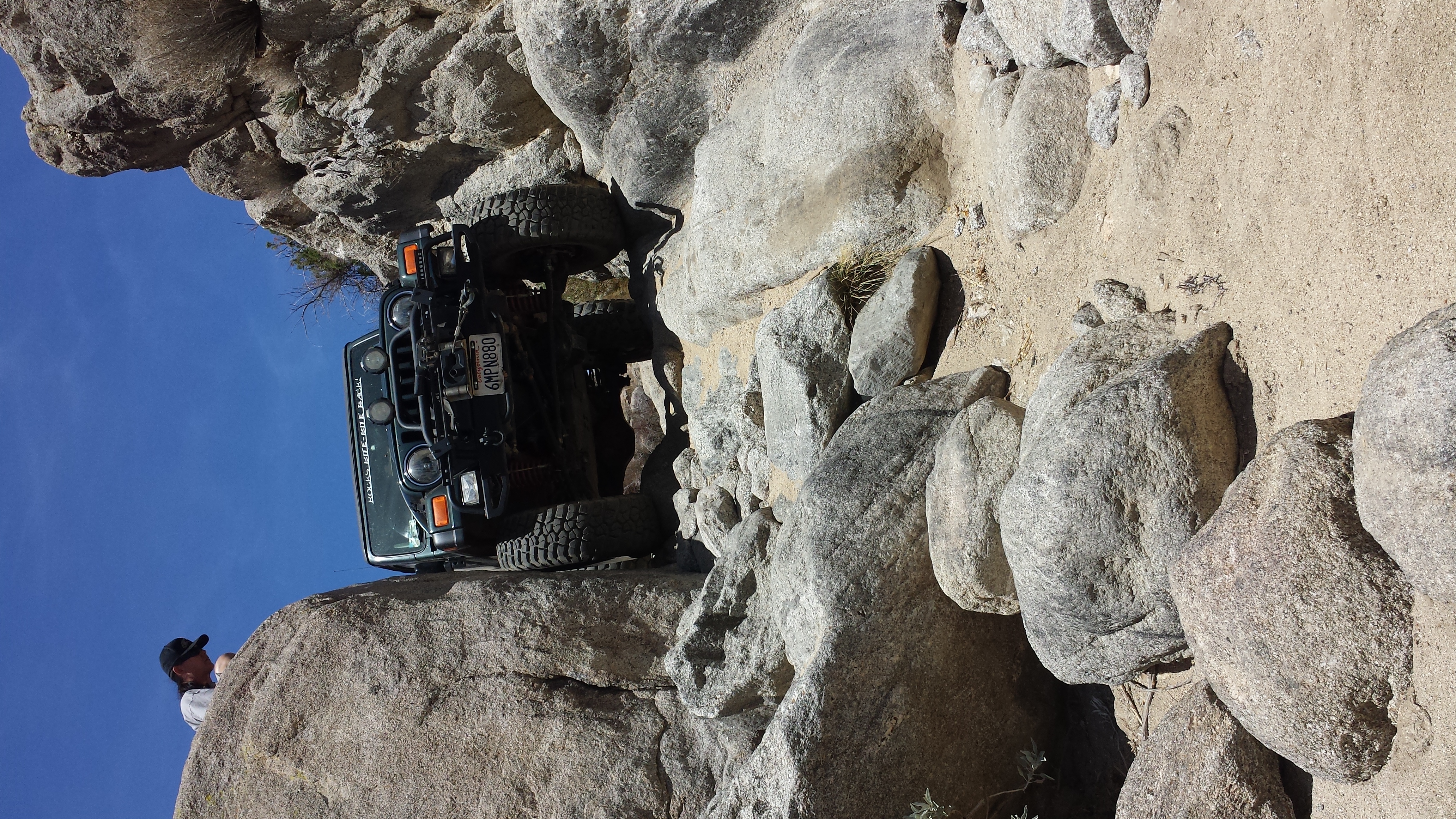 The Squeeze in a Jeep TJ