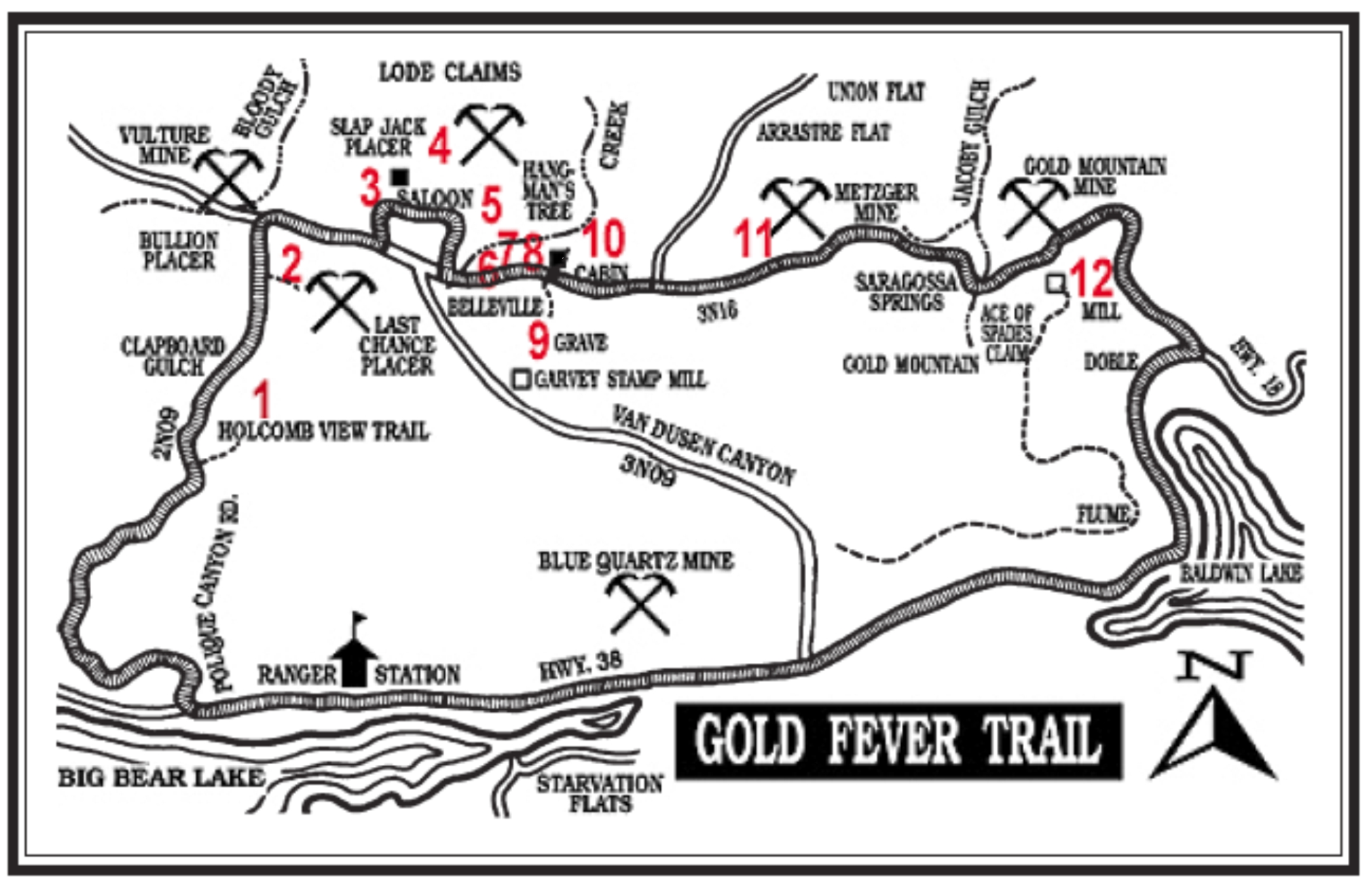 The treasure map.