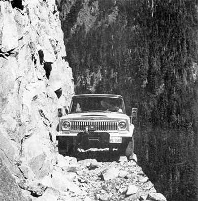 A 1975 warn winch add believed to be on the black bear rd