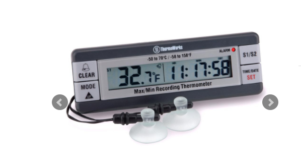 dual display logging alarm