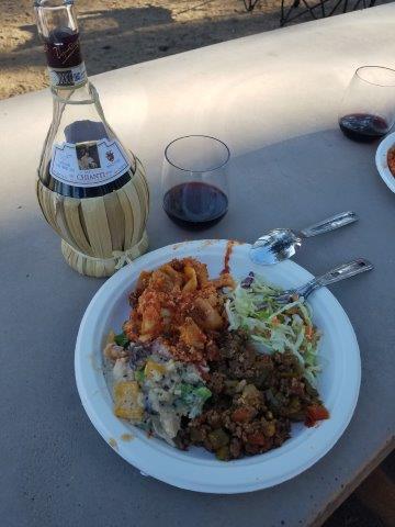 Pot Luck Dinner - Close Up