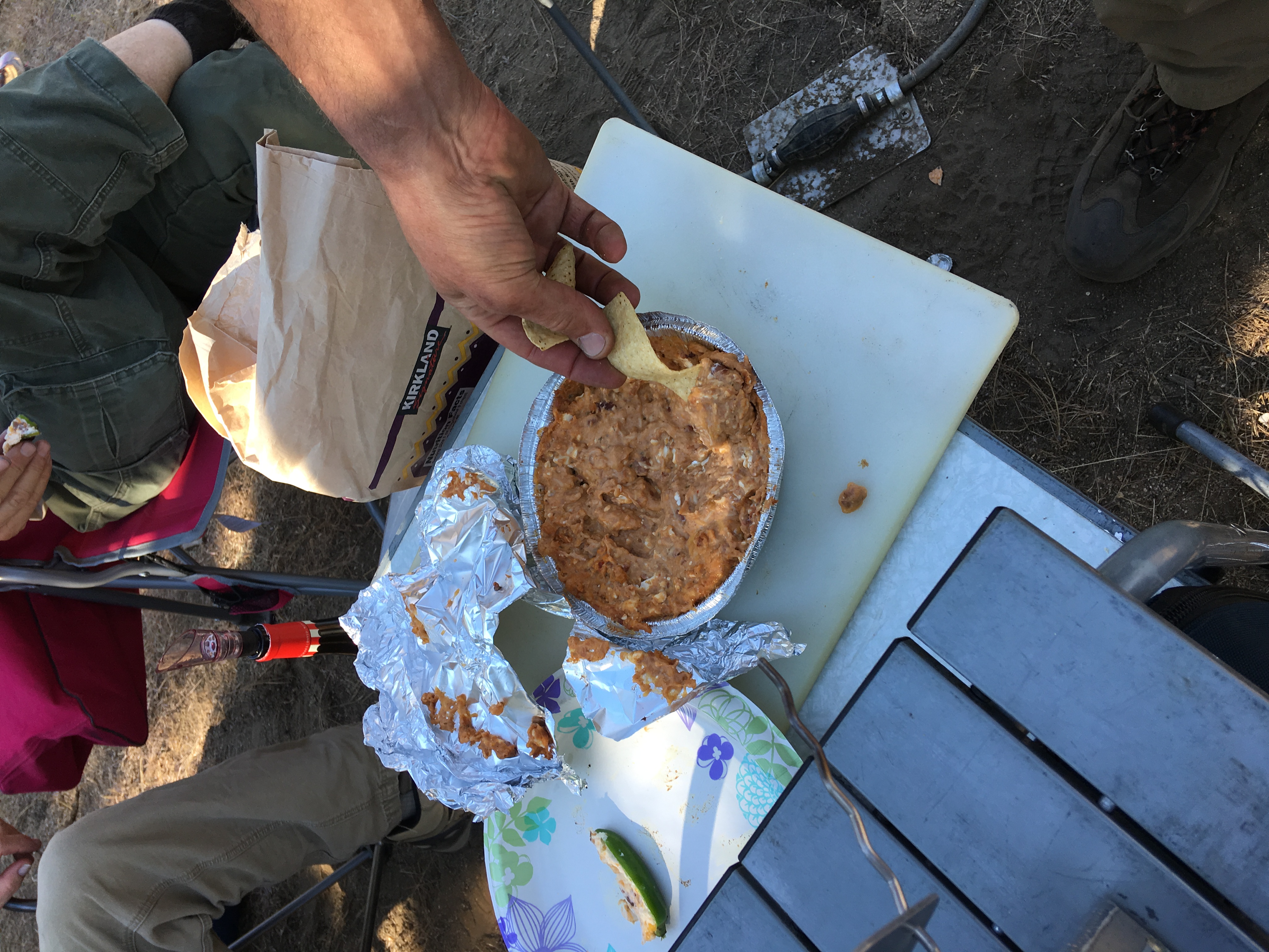 Dave's world famous bean dip. Fantastic!
