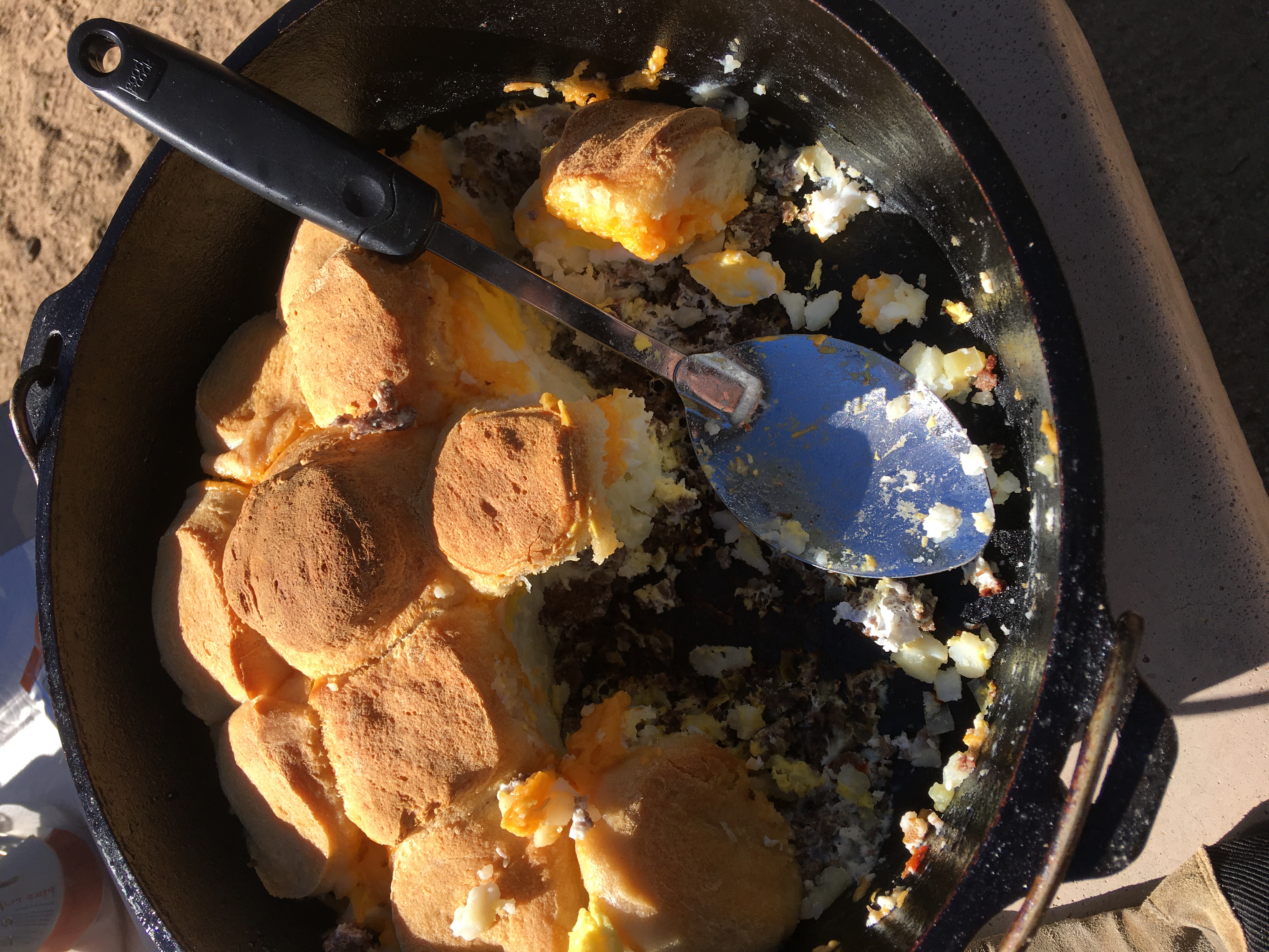 Jeff and Brenda's breakfast casserole.
