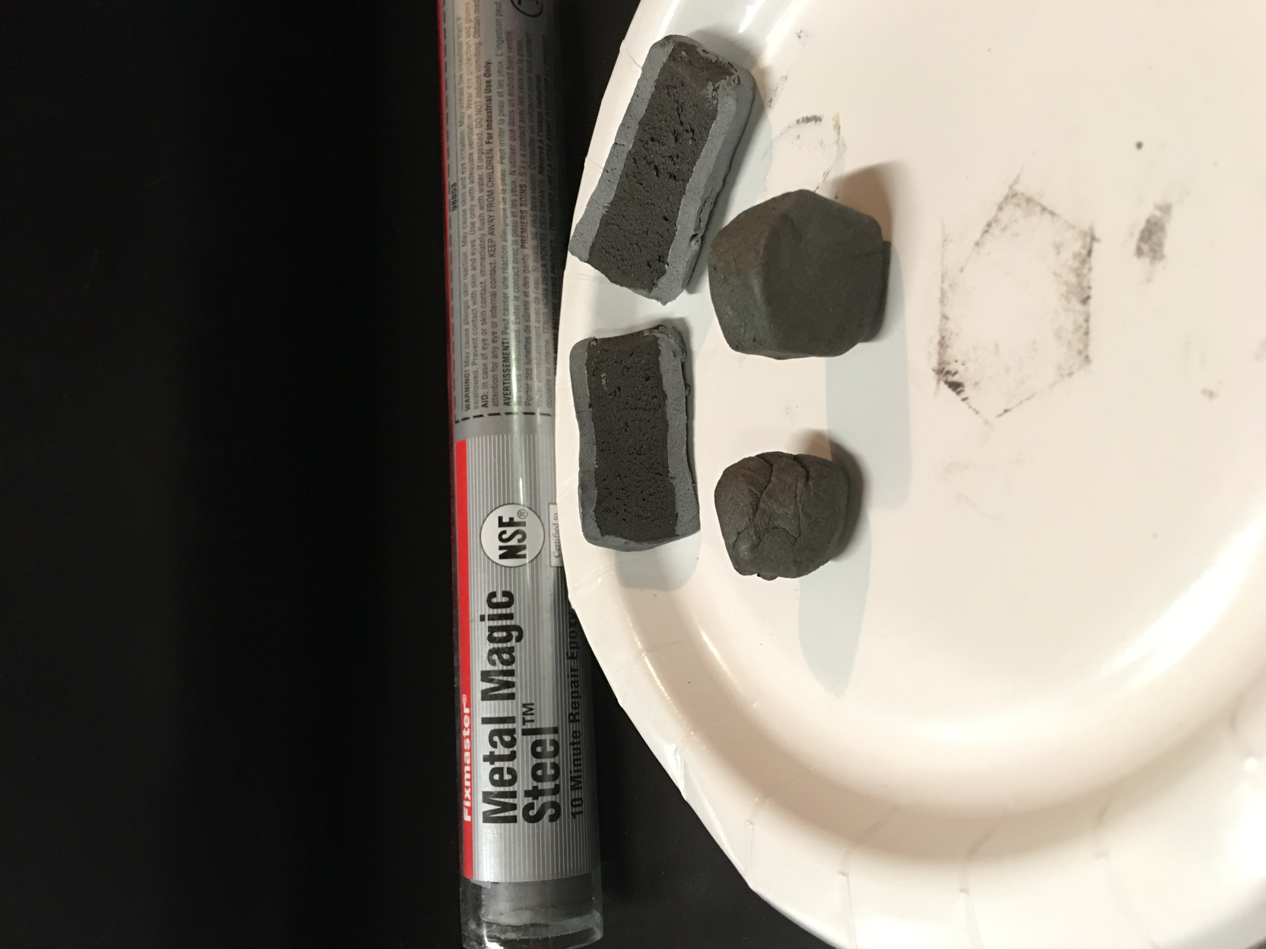 Putty versions can be designed for use under water, to seal fuel or other fluid tanks.
