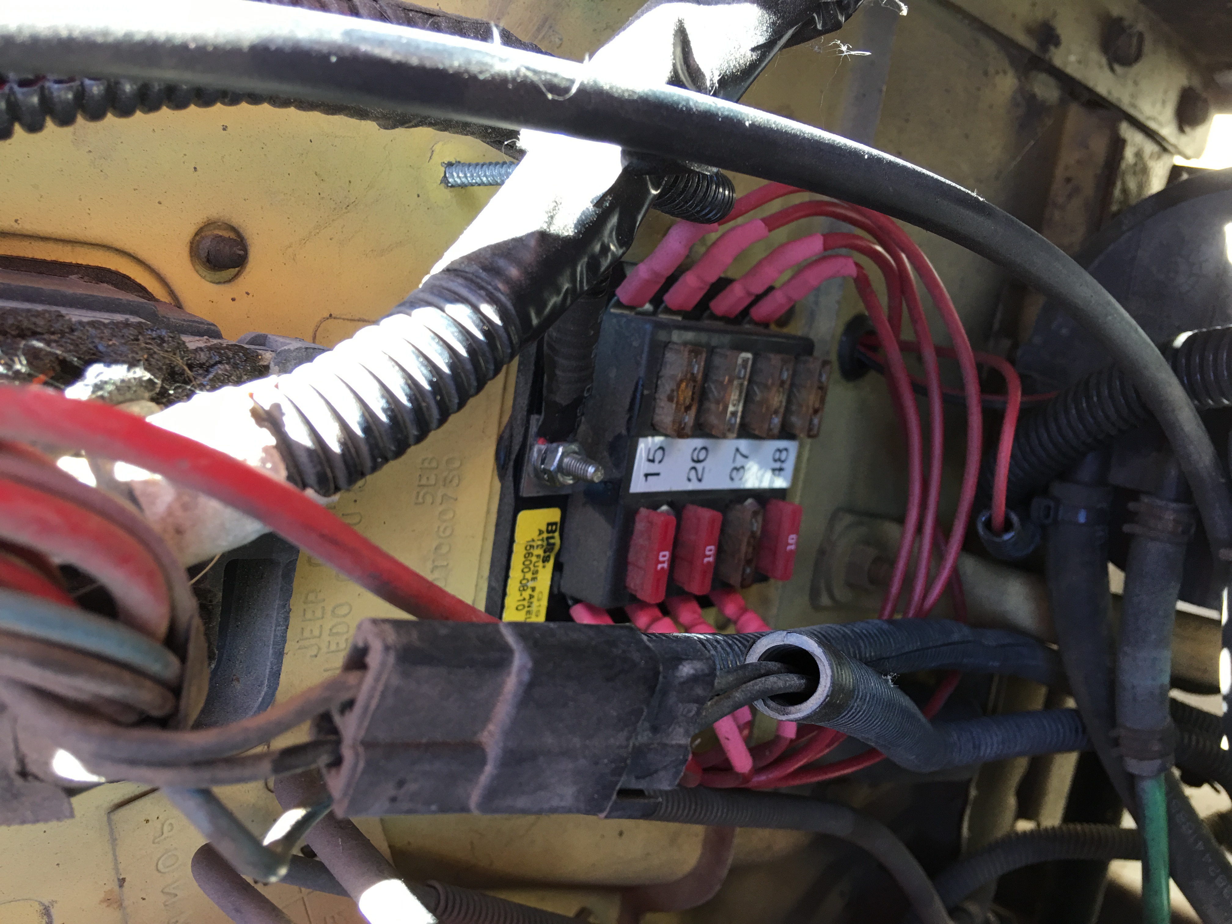 ATC fuse block exposed to moisture. Apply to terminals and assemble. Wiping style contacts will push away grease giving perfect metal to metal contact.
