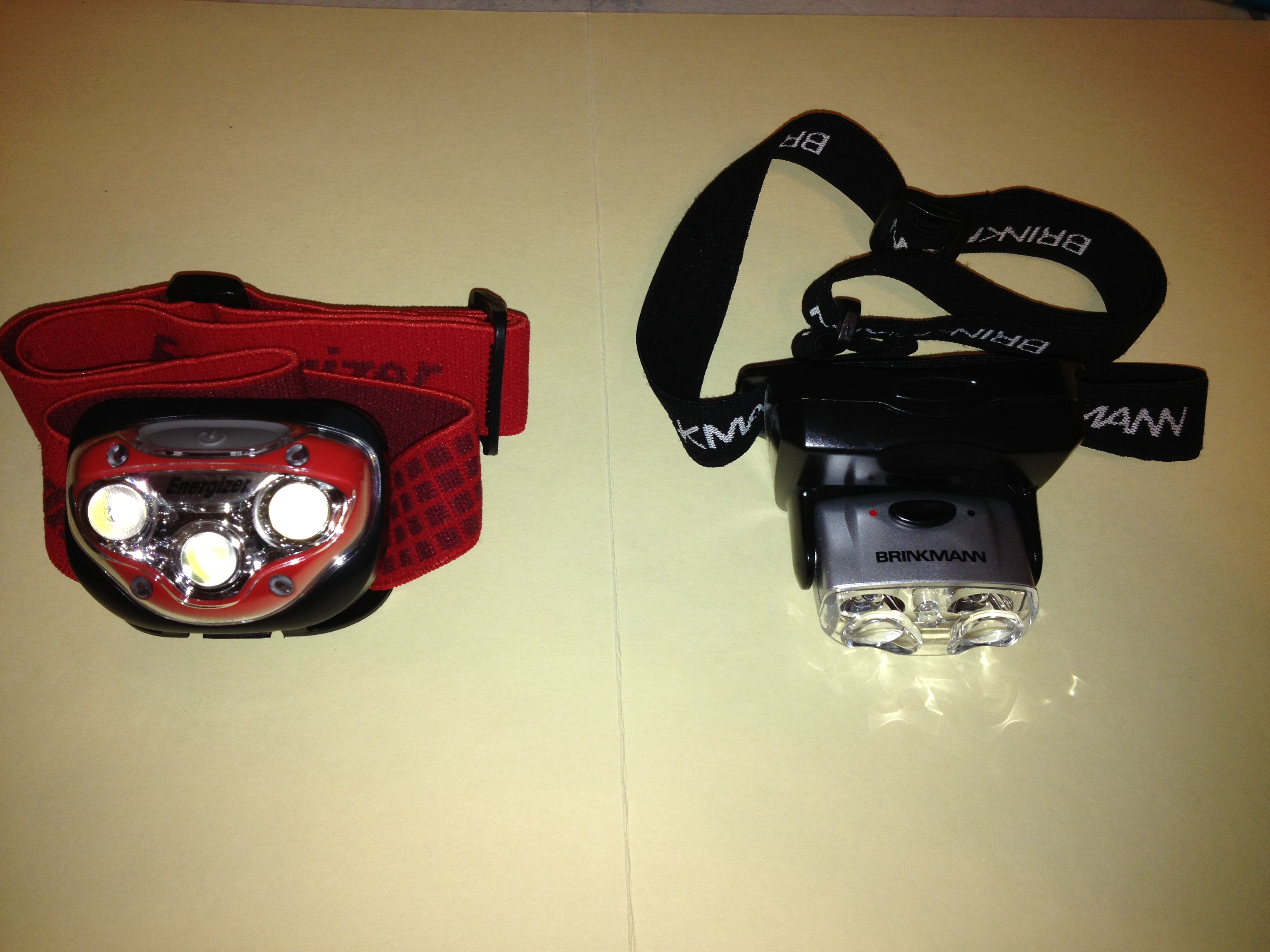 A headlamp offers hands free lighting when repairing a vehicle, setting up camp, using the facilities at night. They can also make an expedient area lantern by hanging from a tree or antenna mast.