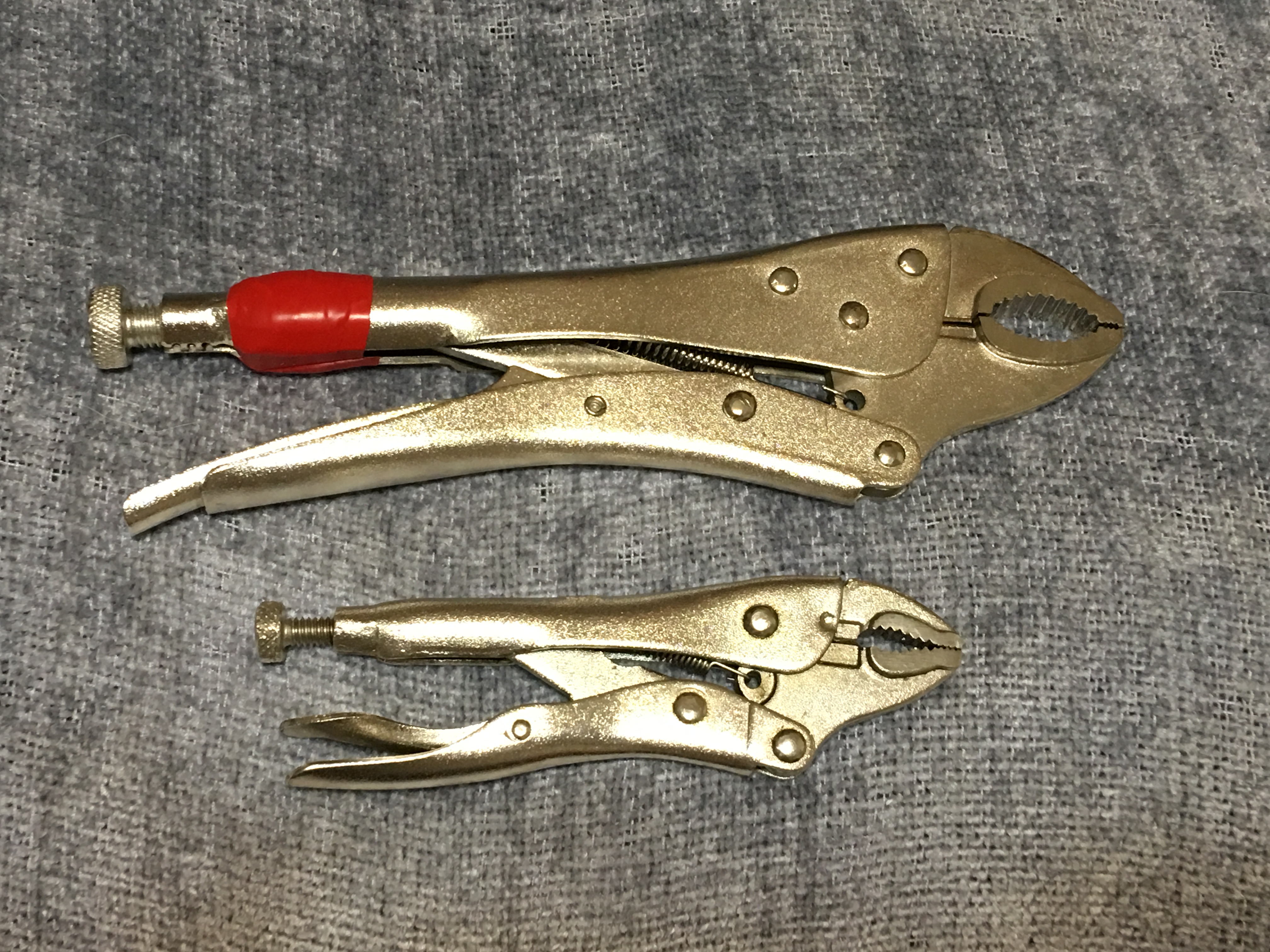 Locking pliers will allow you to position a vehicle part for repair, move a Dutch Oven, twist out a ground rod or grip a tent stake when driving into hard ground.