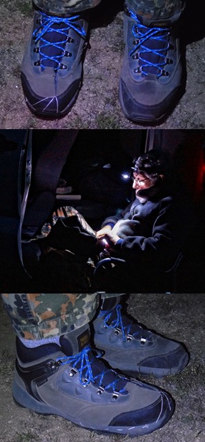 06:  An example of how important sewing kits and headlamps can be.