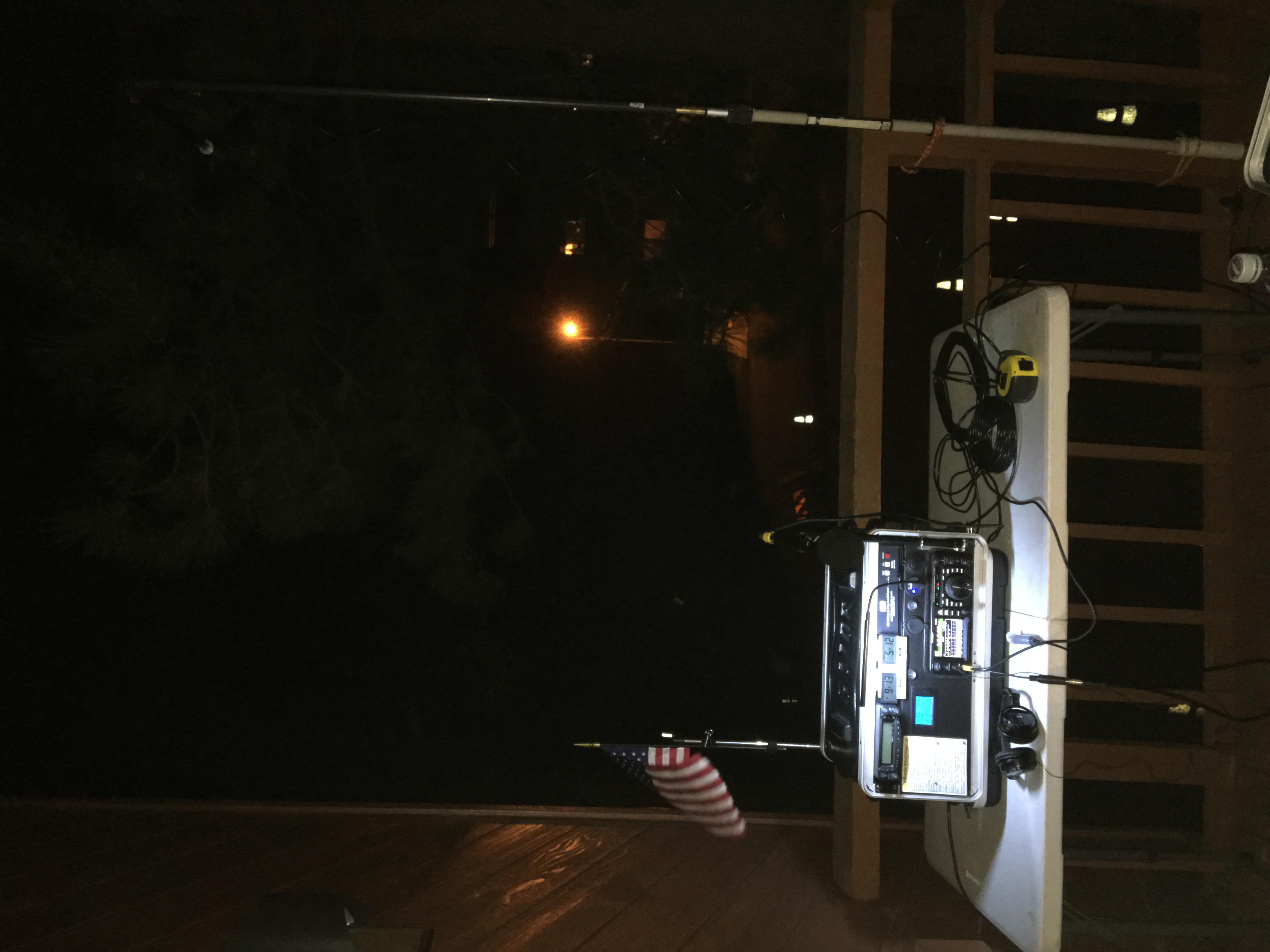 Same Setup in Mammoth Lakes CA with a Buddipole antenna.