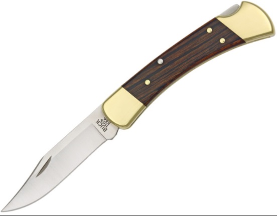 Buck 110 with wood handle
