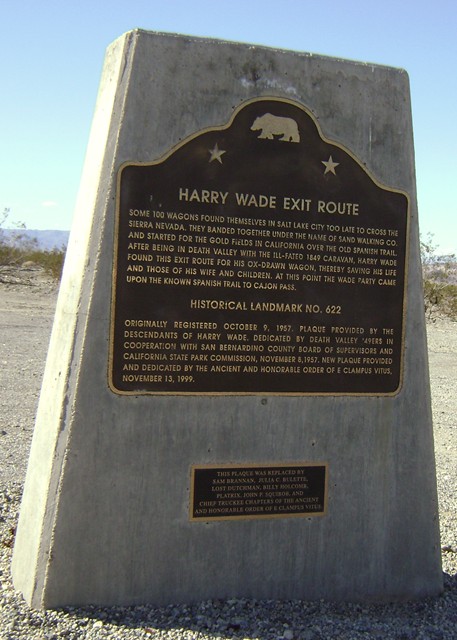 Harry Wade marker.