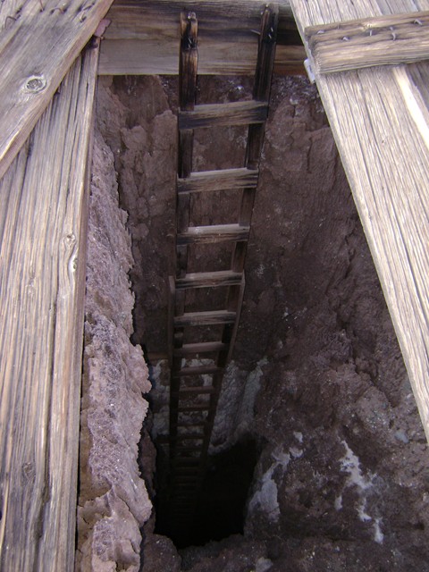 Watch your step...vertical shaft.
