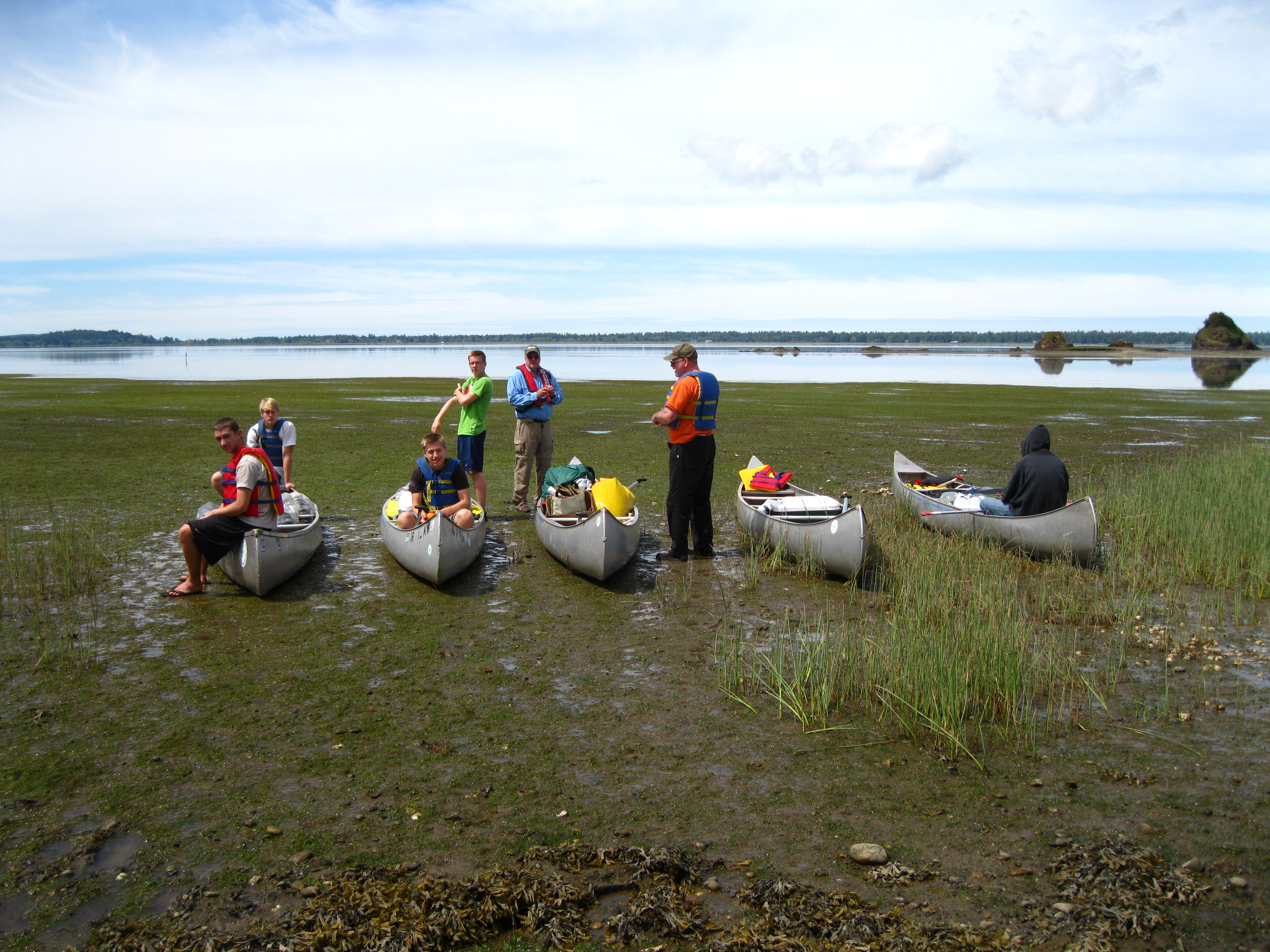 Canoeing Wilapa Bay