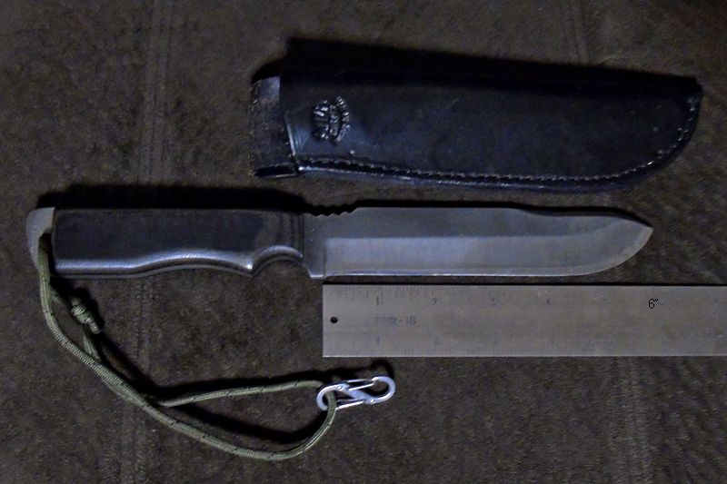 My second Anza Ranger after giving my original knife carried during deployments to Bosnia and Iraq to my life long adventure buddy.