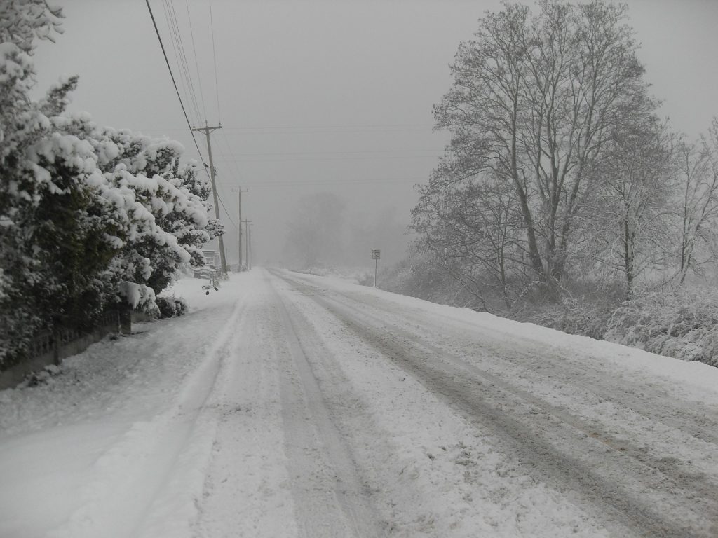 My driveway Christmas day 2017