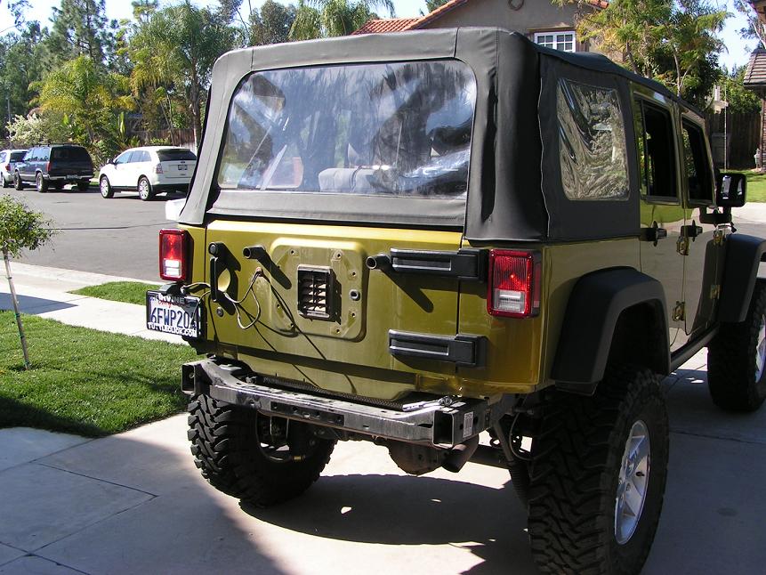 Taking off the old bumper