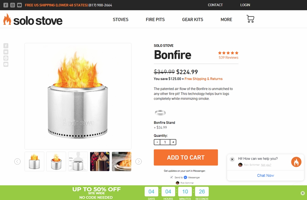 There are two new models in the "fire pit" line; the Ranger and the Yukon.