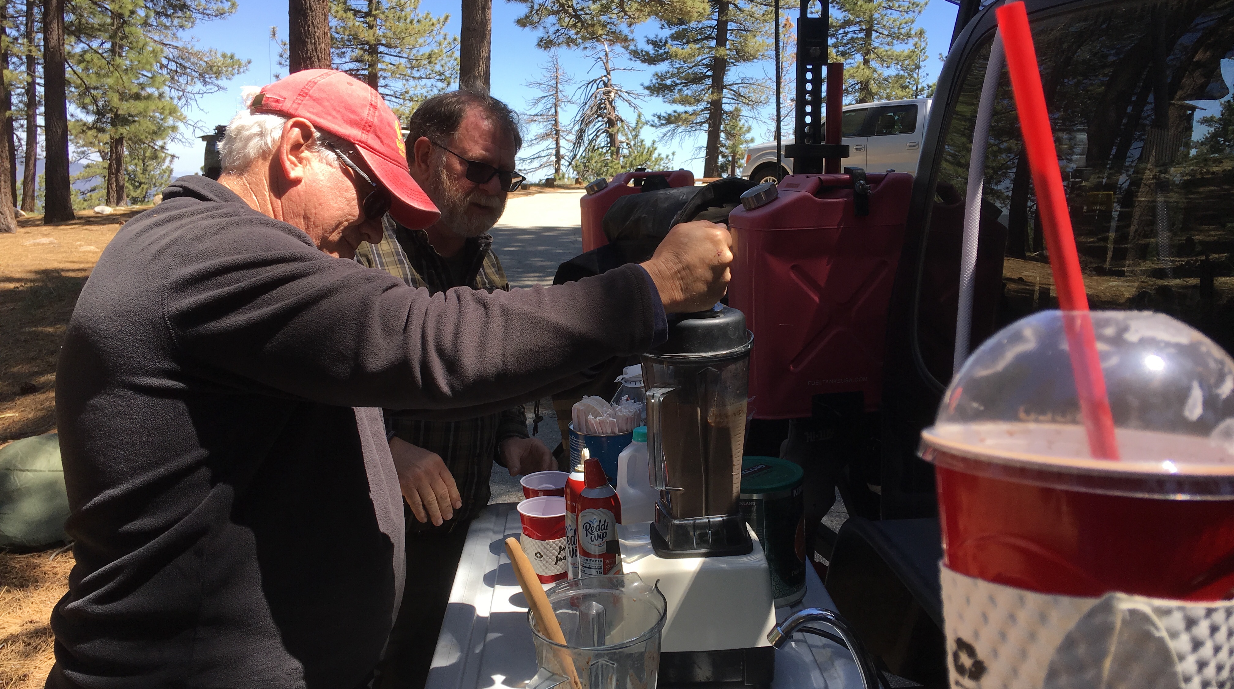 As if great coffee in the AM weren’t enough, Jack and John provided 15-20 authentic Frappuccino’s mid-Saturday.