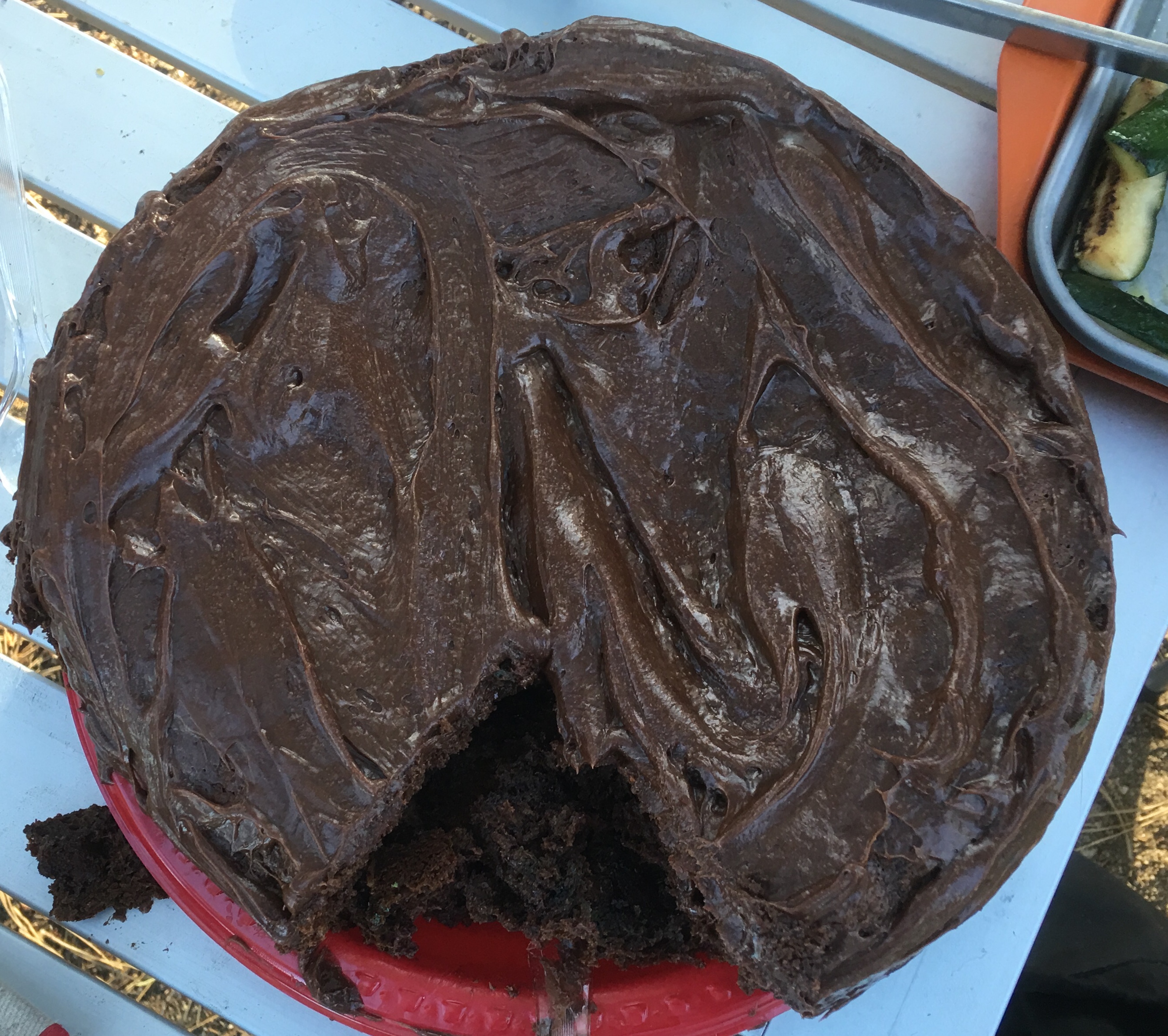 Quadruple(4By) Chocolate Cake