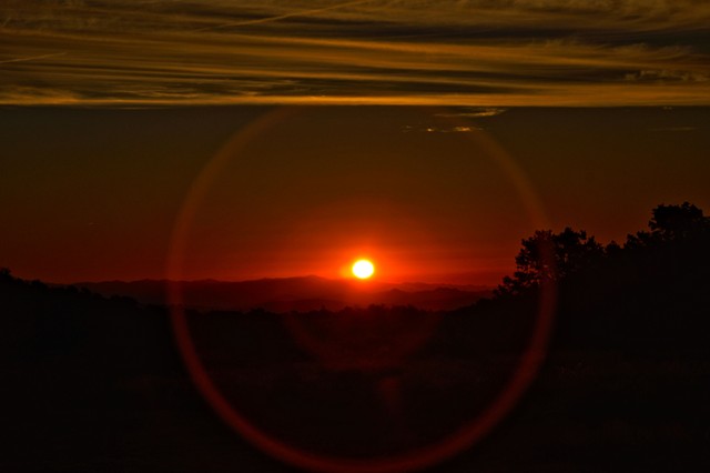 10. Sometimes breaking the rules, like pointing the lens into the rising sun works out.