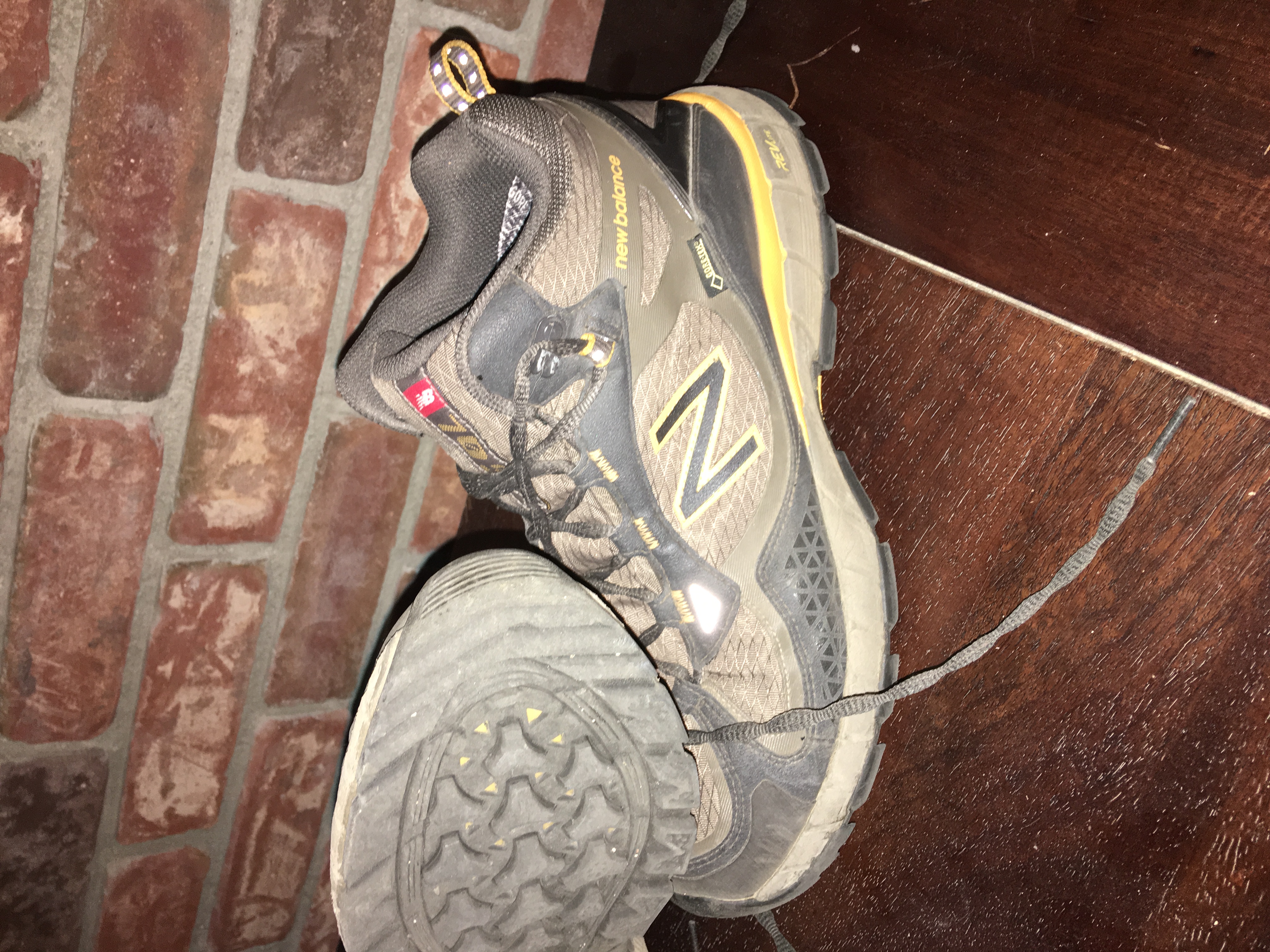 I prefer a lighter weight shoe when I hike-in fish and crawl around rocks. These are Gortex and I find myself wet-wading in these from time to time.