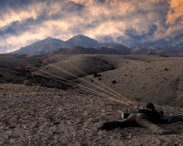 No reloading here! Just shooting someone else's ammo from 600-2100 yards...just fun stuff.